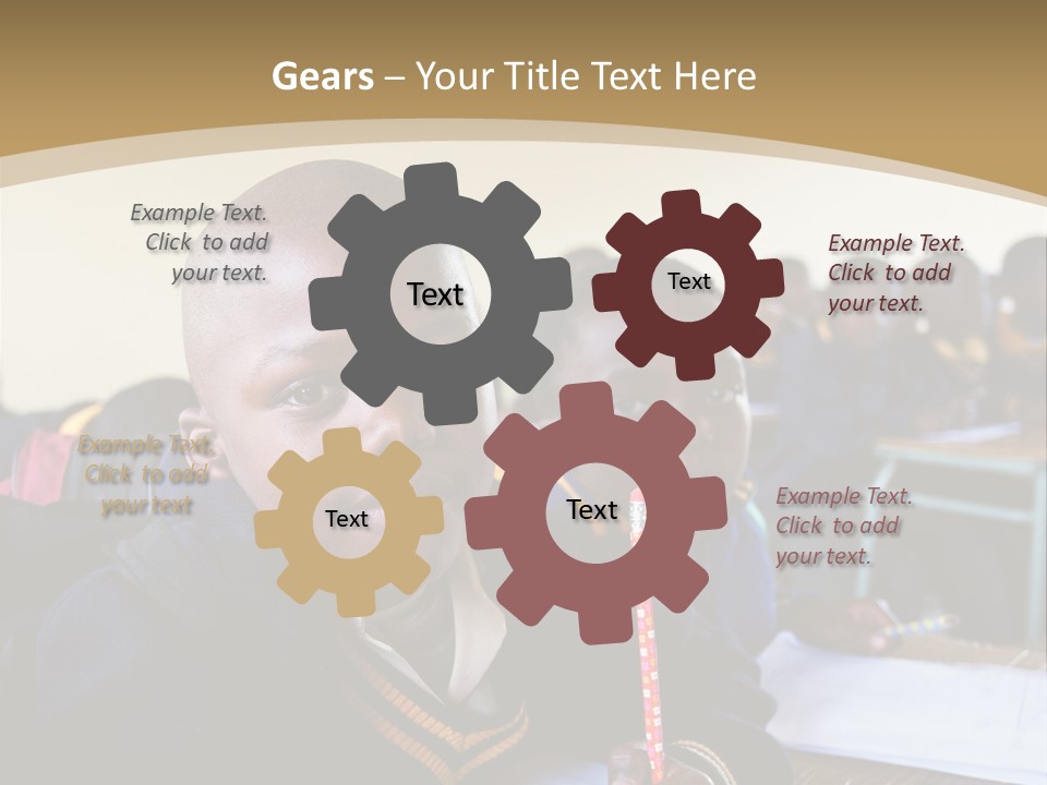 Race Poverty Young PowerPoint Template