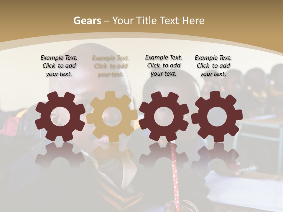 Race Poverty Young PowerPoint Template