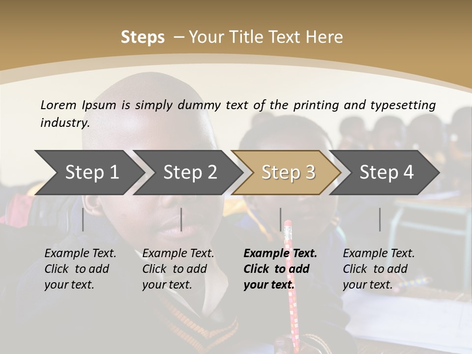 Race Poverty Young PowerPoint Template