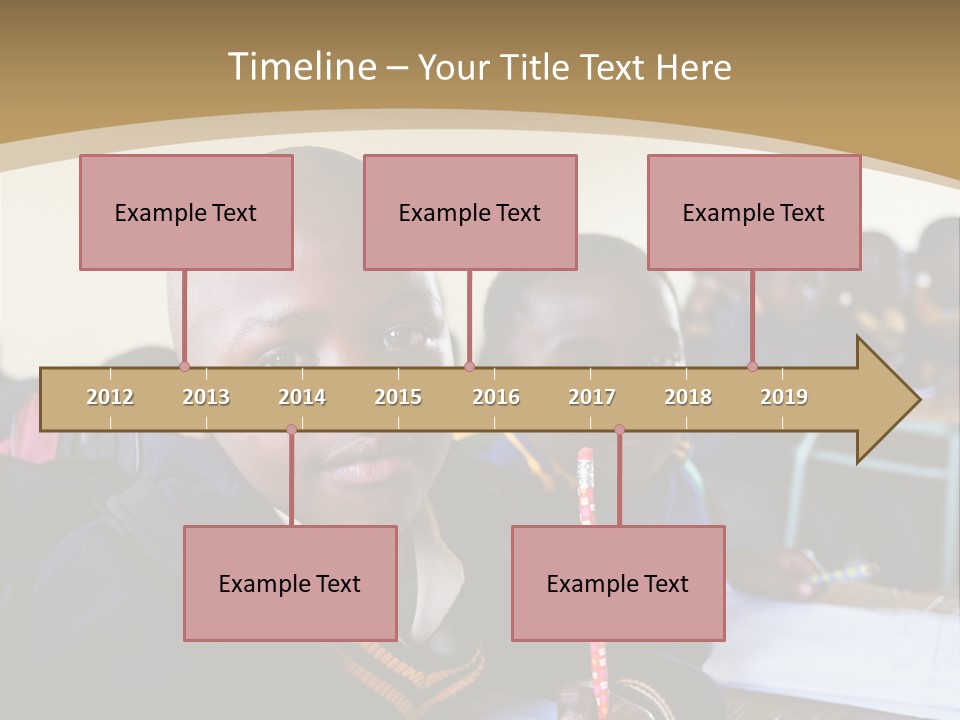 Race Poverty Young PowerPoint Template