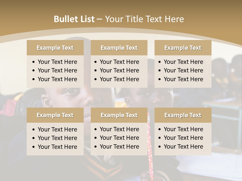 Race Poverty Young PowerPoint Template