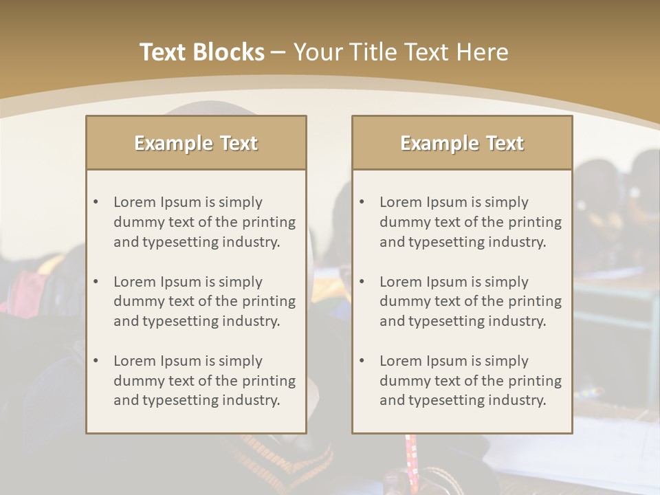 Race Poverty Young PowerPoint Template