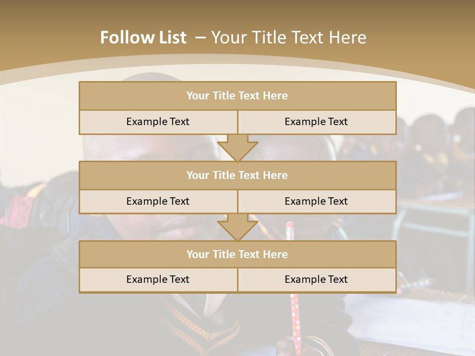Race Poverty Young PowerPoint Template