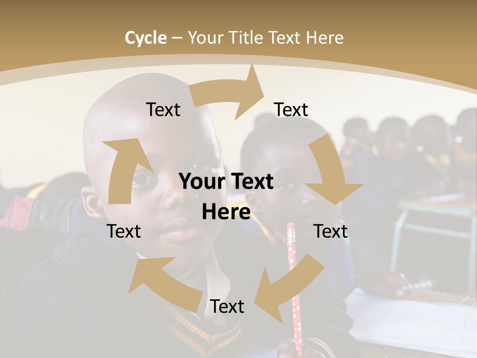 Race Poverty Young PowerPoint Template