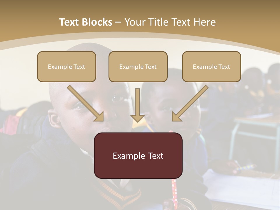 Race Poverty Young PowerPoint Template