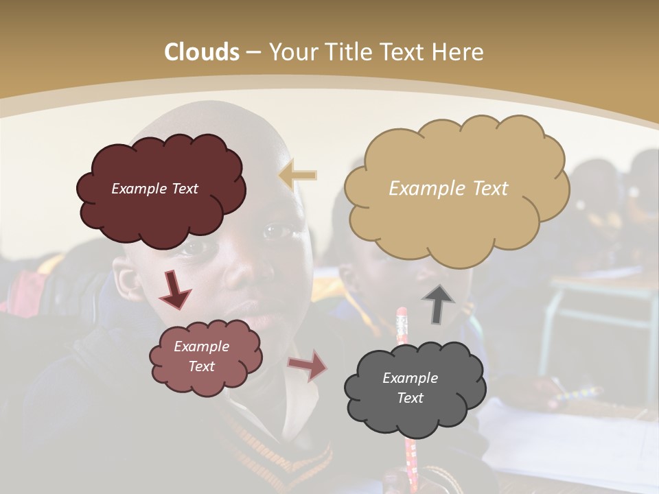 Race Poverty Young PowerPoint Template