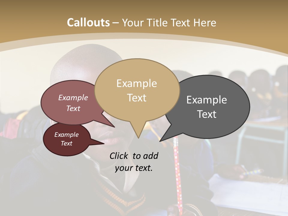 Race Poverty Young PowerPoint Template