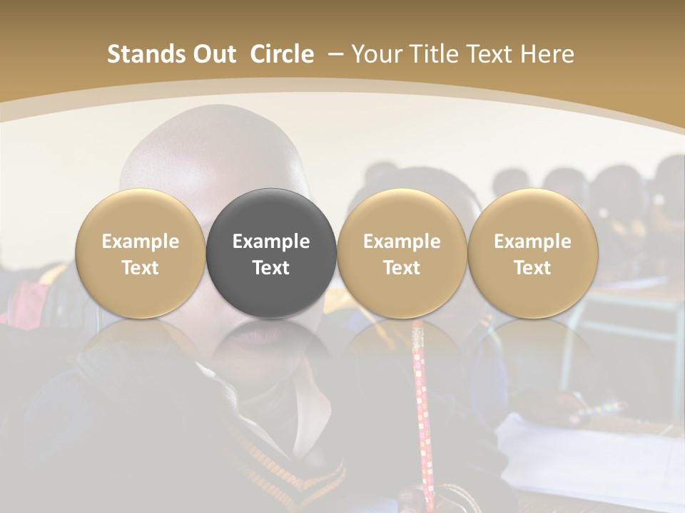 Race Poverty Young PowerPoint Template