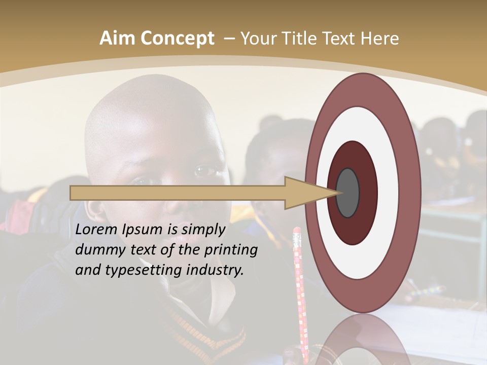 Race Poverty Young PowerPoint Template