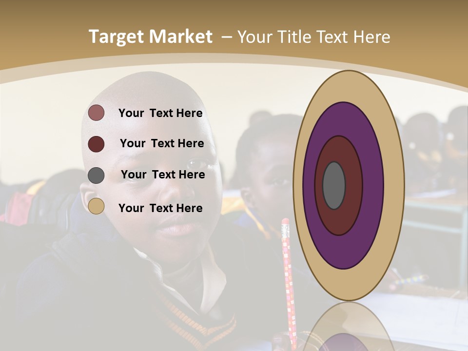 Race Poverty Young PowerPoint Template