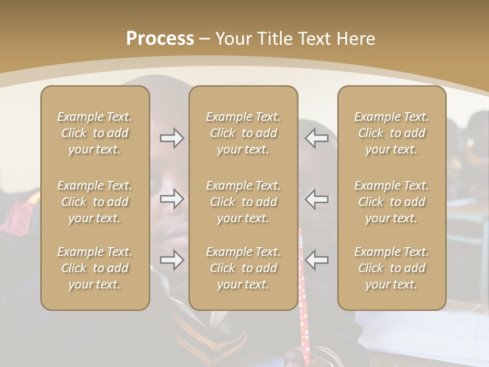 Race Poverty Young PowerPoint Template