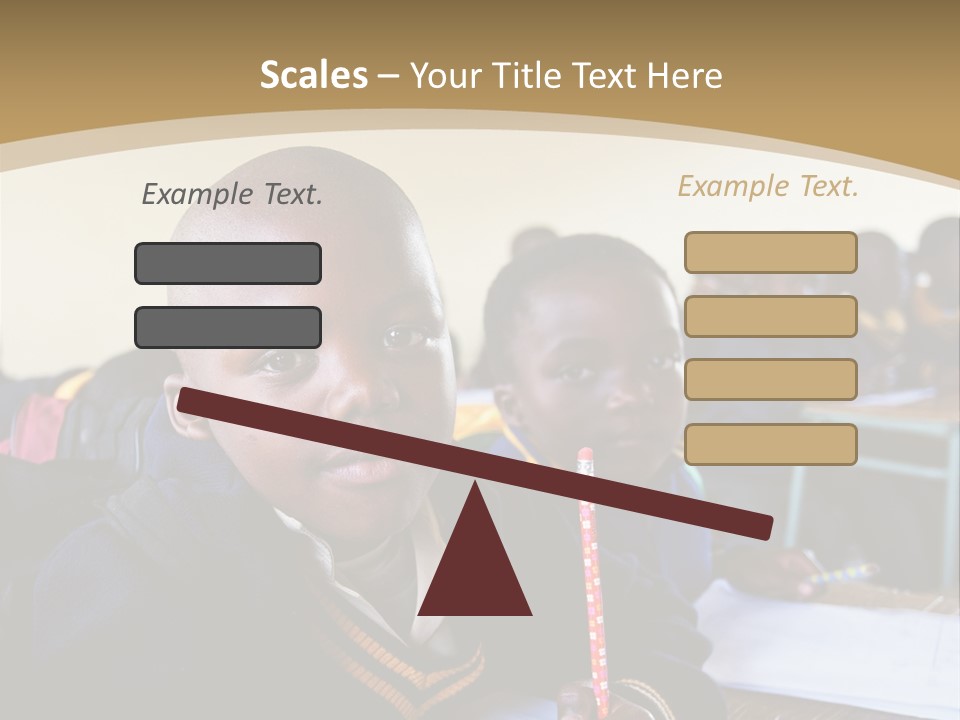 Race Poverty Young PowerPoint Template