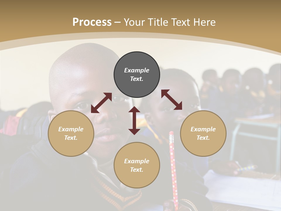 Race Poverty Young PowerPoint Template