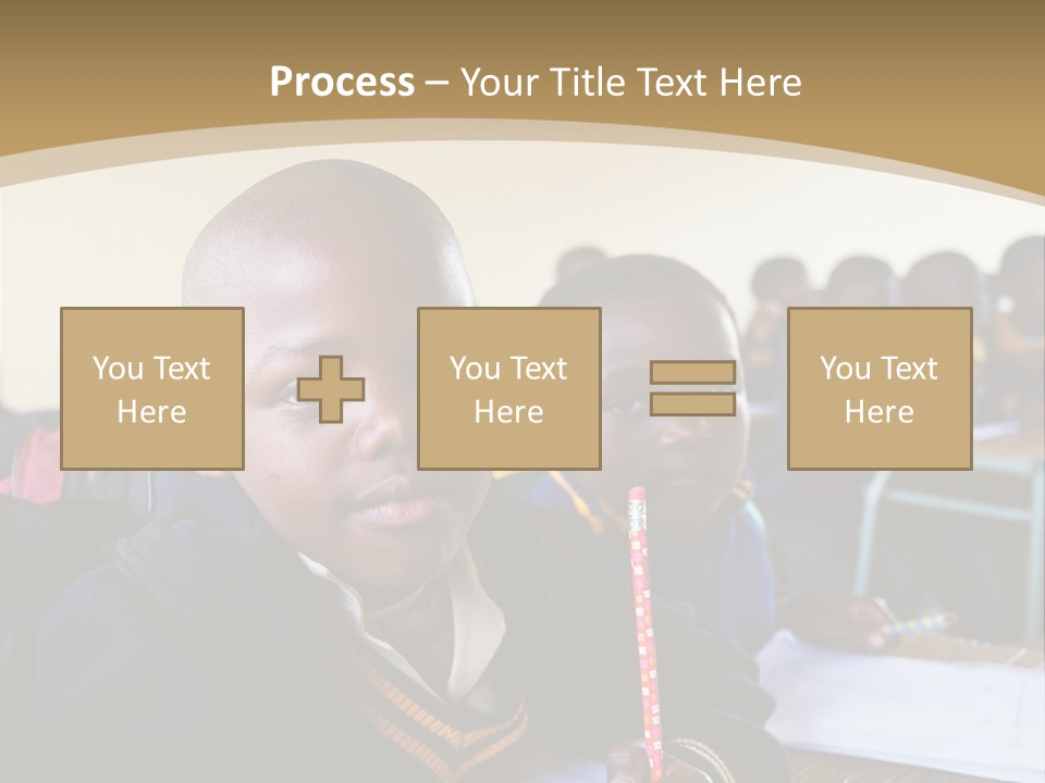 Race Poverty Young PowerPoint Template
