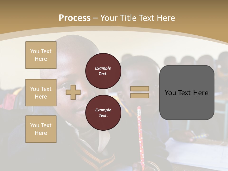 Race Poverty Young PowerPoint Template
