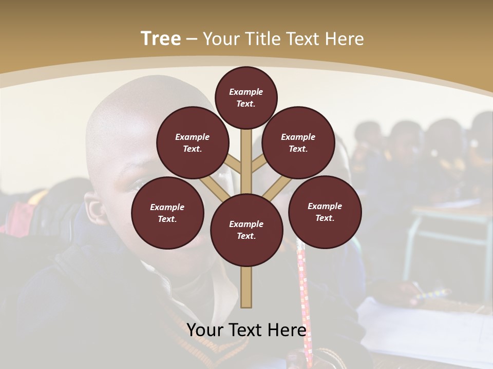 Race Poverty Young PowerPoint Template