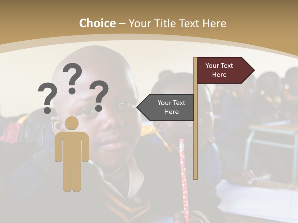 Race Poverty Young PowerPoint Template