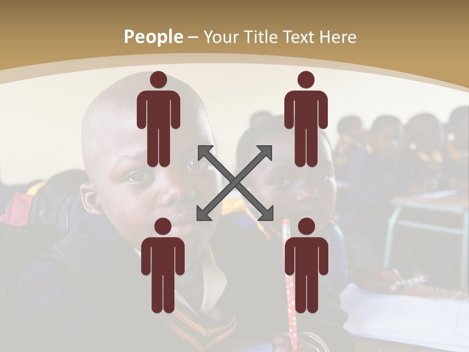 Race Poverty Young PowerPoint Template