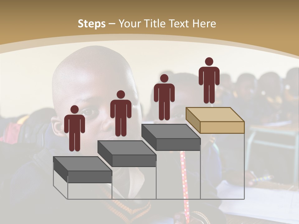 Race Poverty Young PowerPoint Template