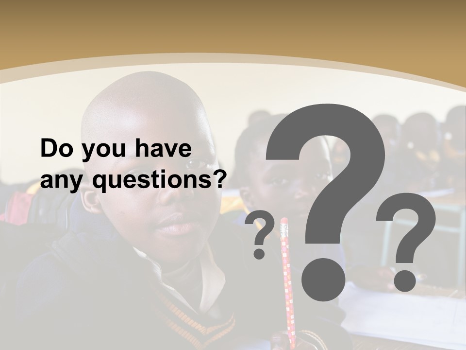 Race Poverty Young PowerPoint Template