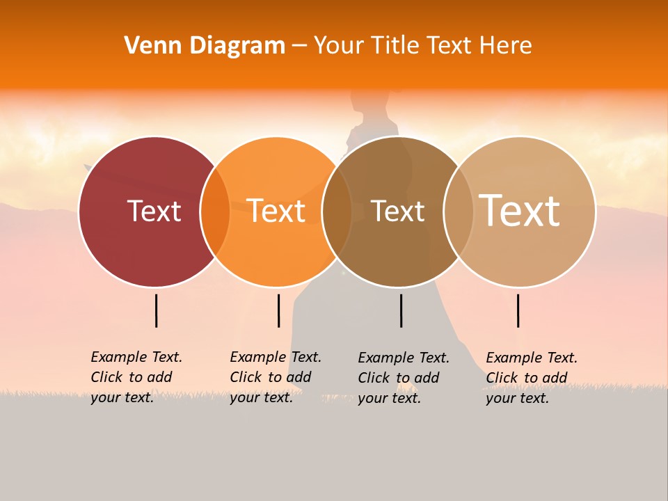 Male Stance Serenity PowerPoint Template