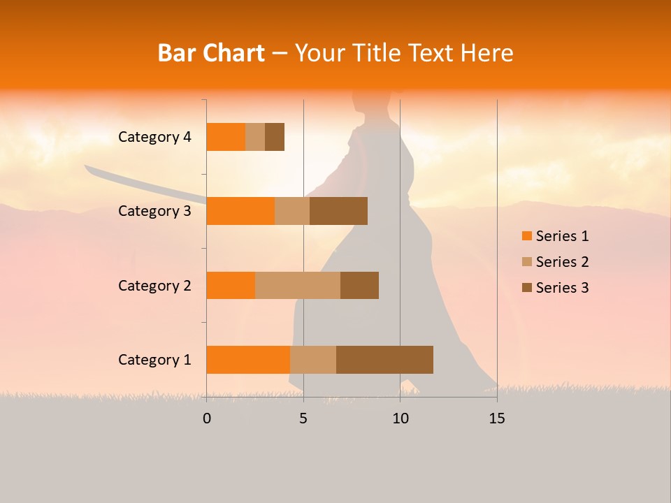 Male Stance Serenity PowerPoint Template