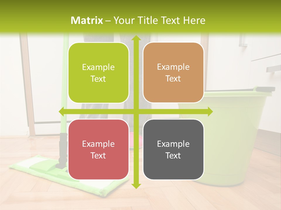 Interior Modern Housecleaning PowerPoint Template