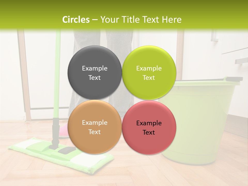 Interior Modern Housecleaning PowerPoint Template