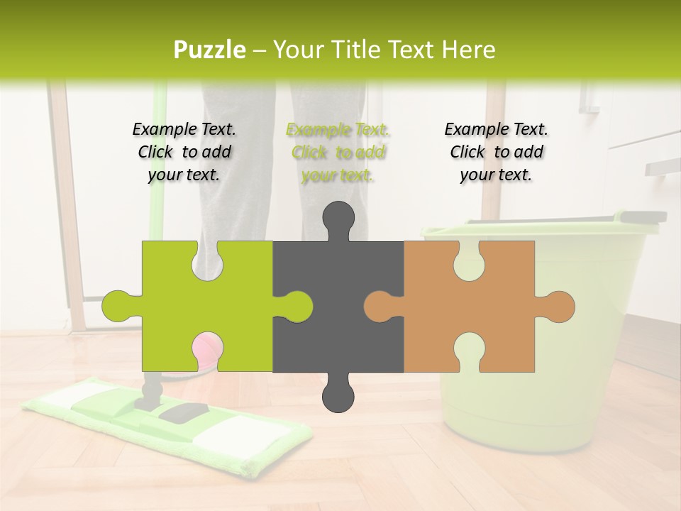 Interior Modern Housecleaning PowerPoint Template