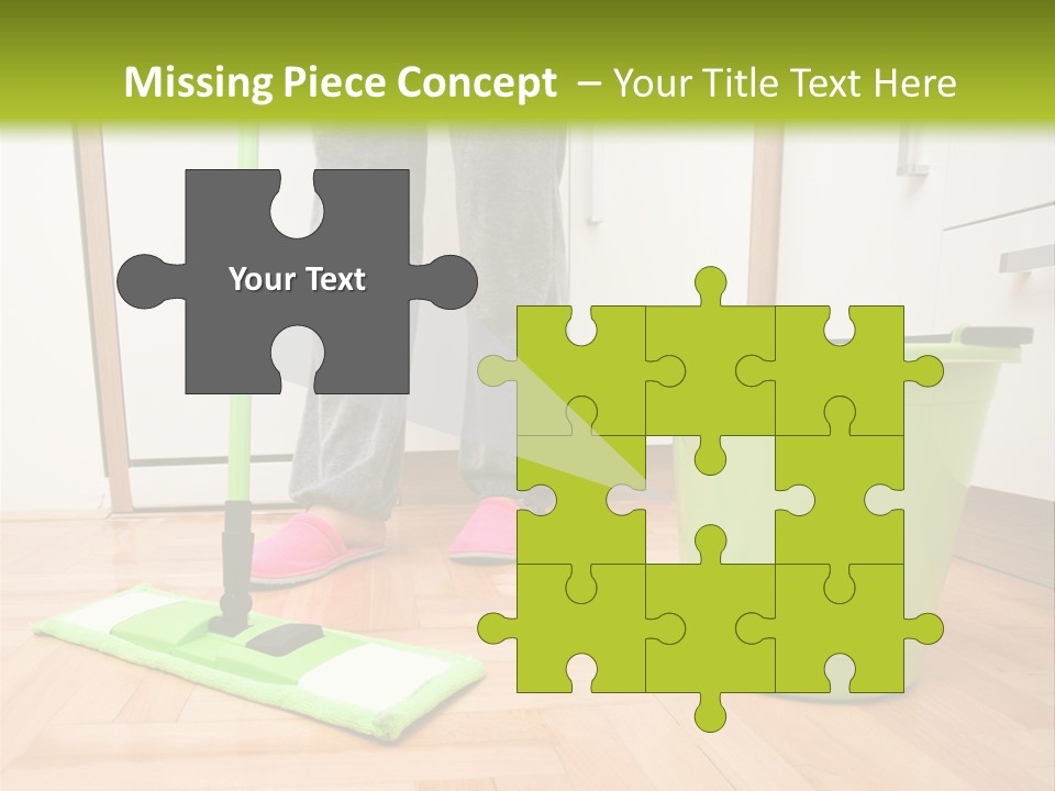 Interior Modern Housecleaning PowerPoint Template