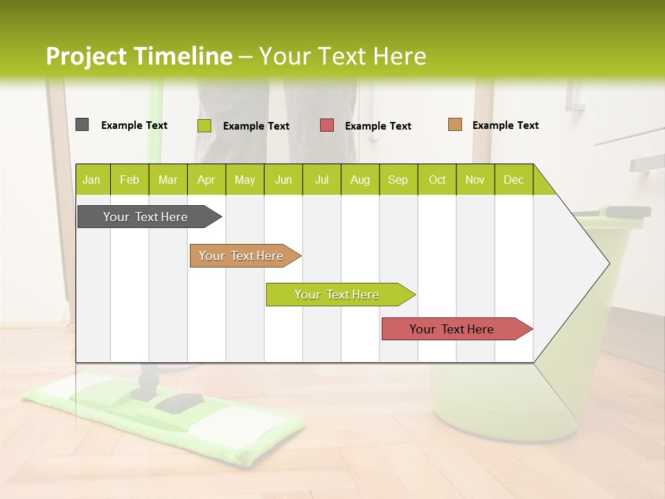 Interior Modern Housecleaning PowerPoint Template