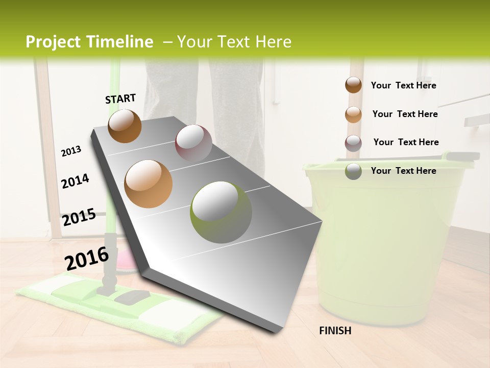 Interior Modern Housecleaning PowerPoint Template