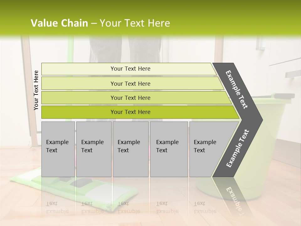 Interior Modern Housecleaning PowerPoint Template