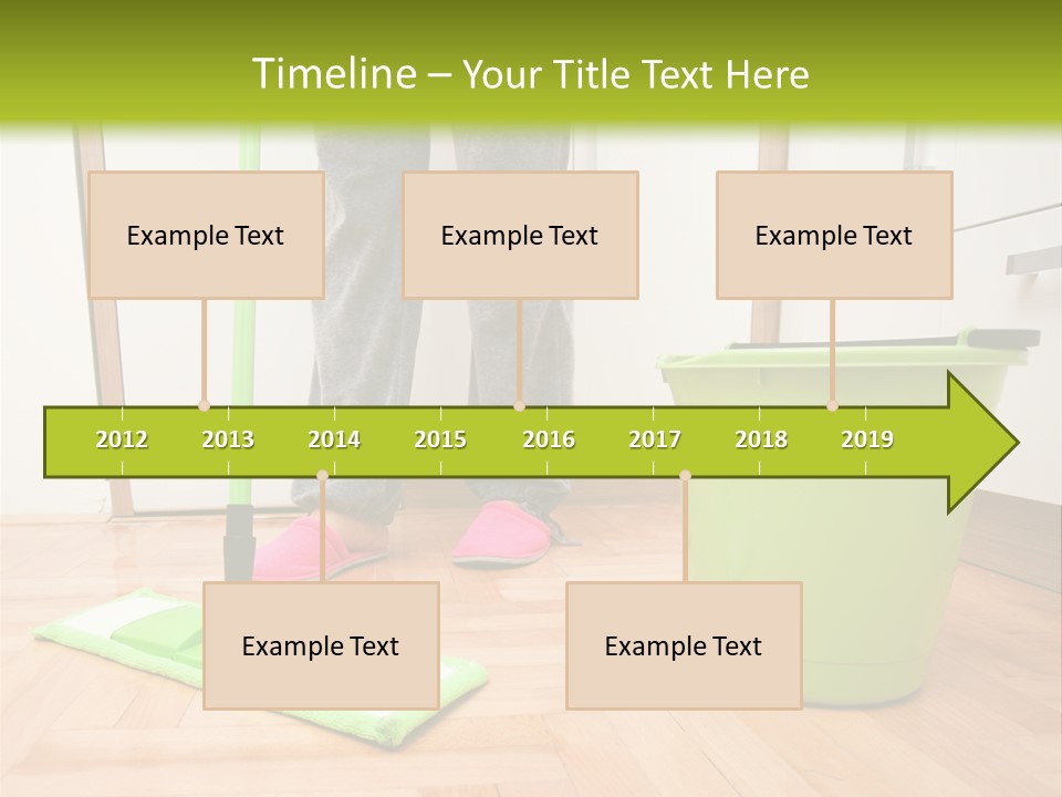 Interior Modern Housecleaning PowerPoint Template