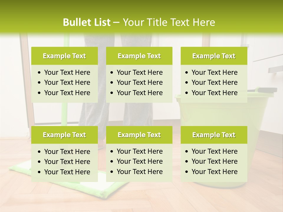 Interior Modern Housecleaning PowerPoint Template