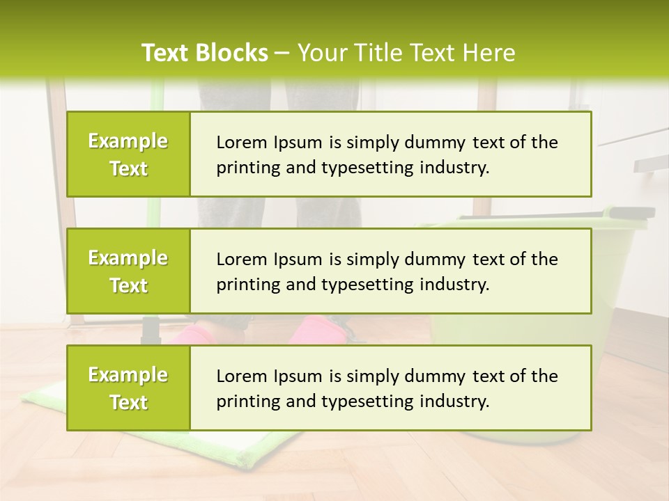 Interior Modern Housecleaning PowerPoint Template