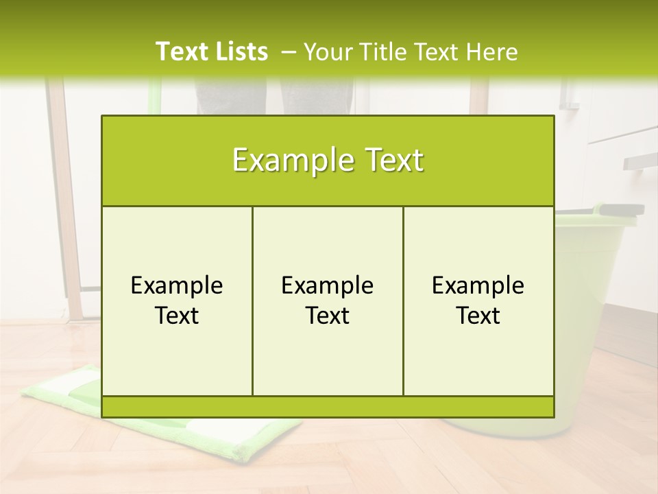 Interior Modern Housecleaning PowerPoint Template
