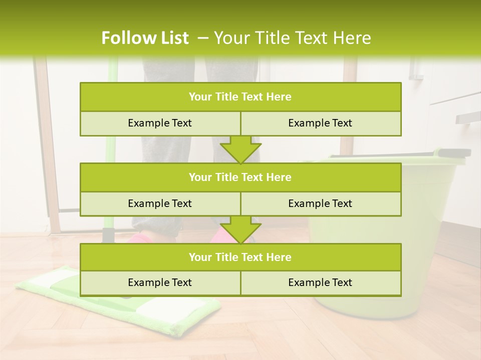 Interior Modern Housecleaning PowerPoint Template