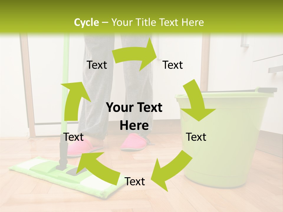 Interior Modern Housecleaning PowerPoint Template