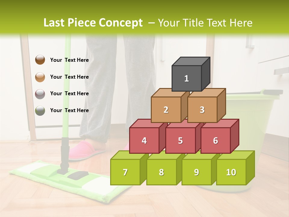 Interior Modern Housecleaning PowerPoint Template