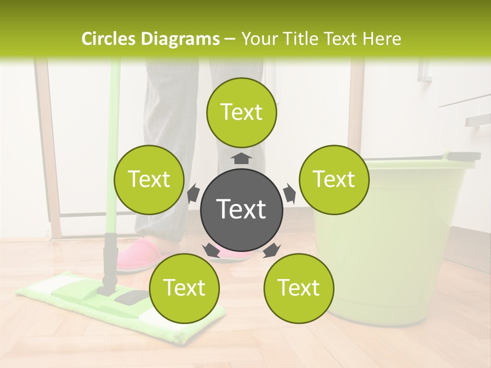 Interior Modern Housecleaning PowerPoint Template