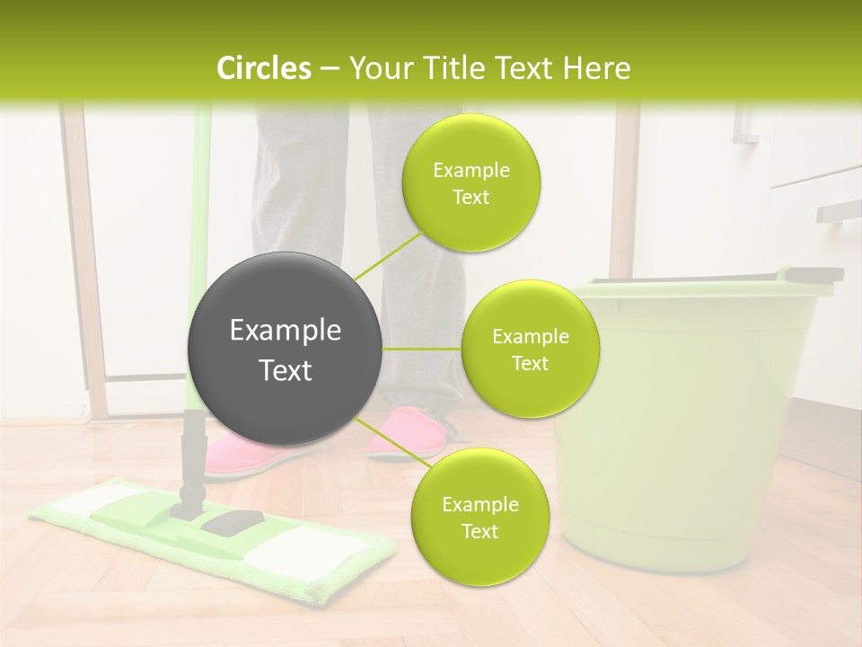 Interior Modern Housecleaning PowerPoint Template