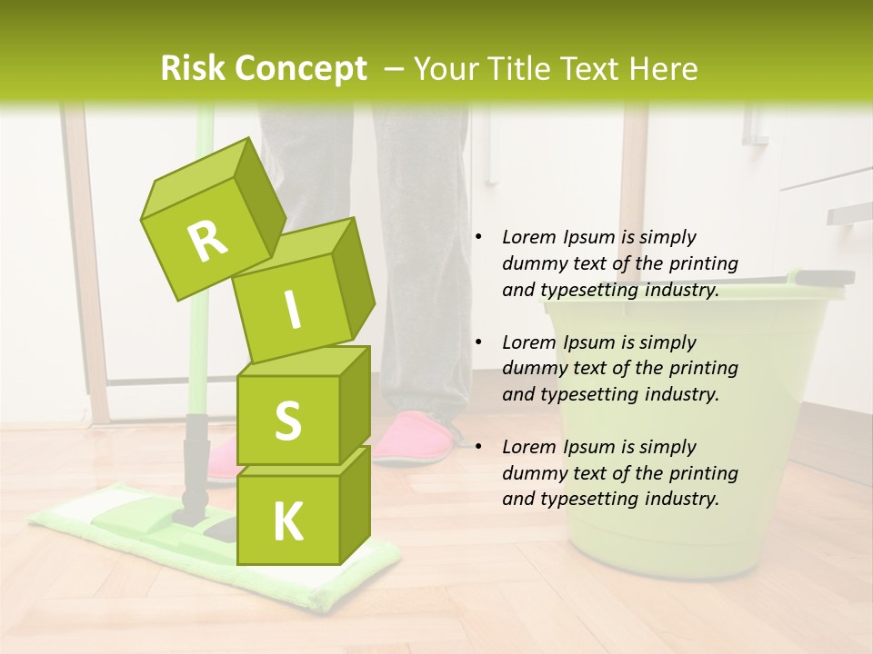 Interior Modern Housecleaning PowerPoint Template