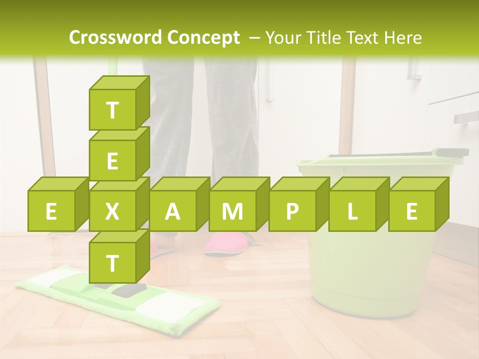 Interior Modern Housecleaning PowerPoint Template