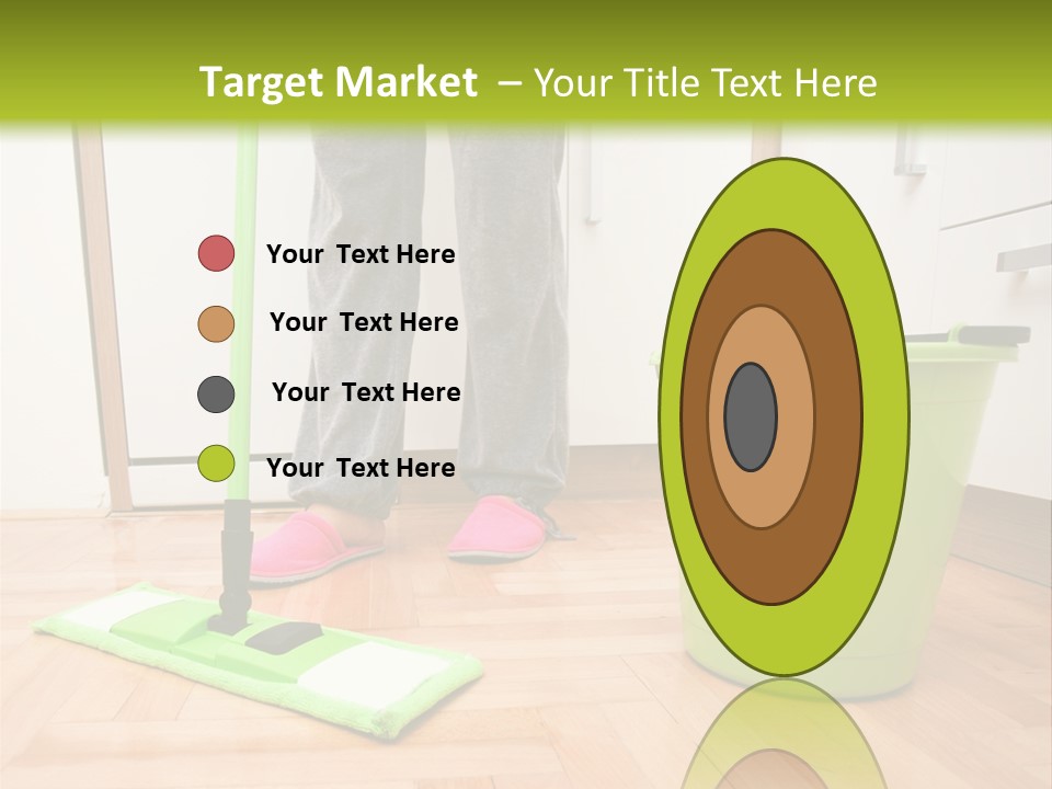 Interior Modern Housecleaning PowerPoint Template