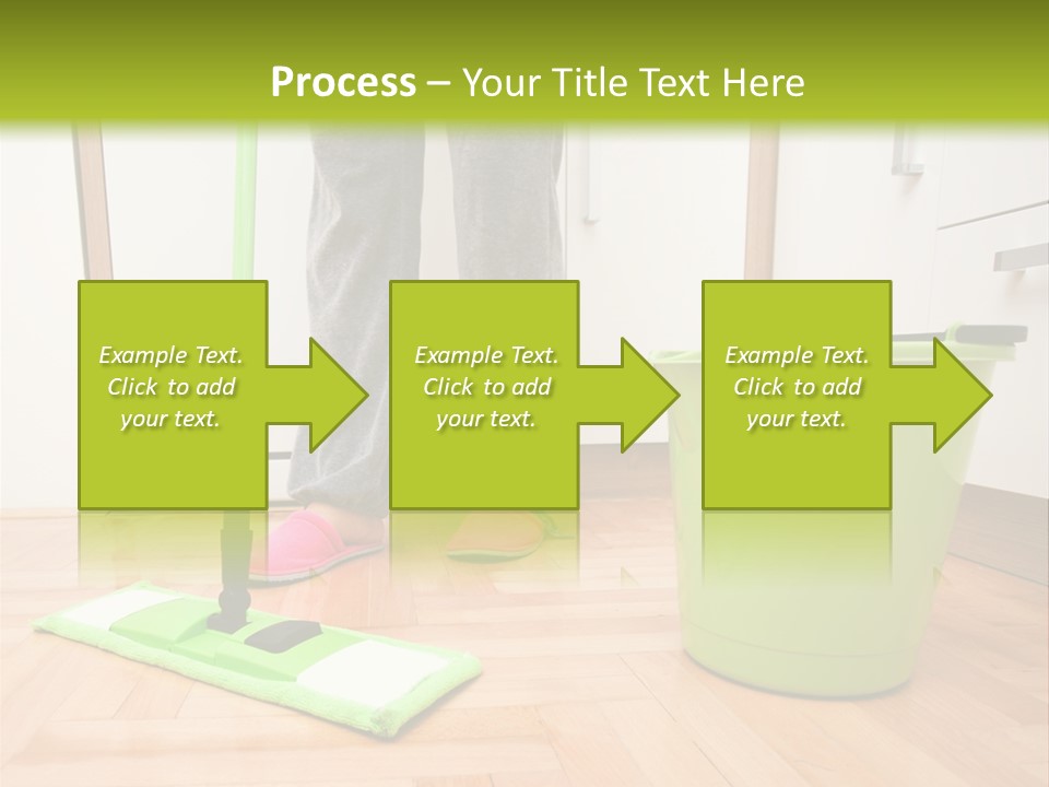 Interior Modern Housecleaning PowerPoint Template