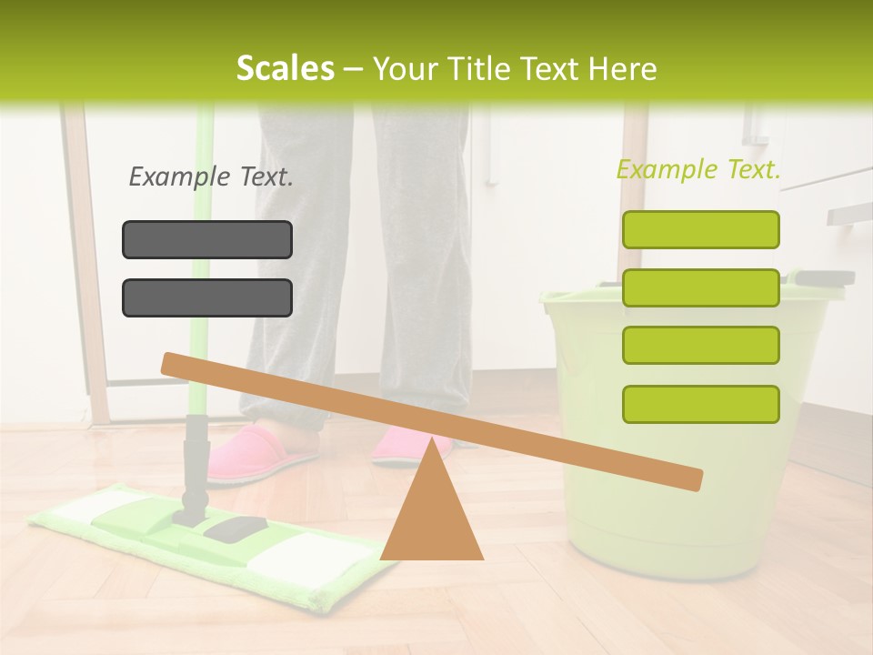 Interior Modern Housecleaning PowerPoint Template