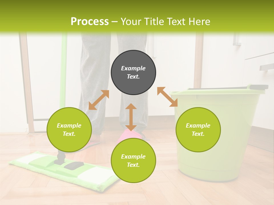 Interior Modern Housecleaning PowerPoint Template