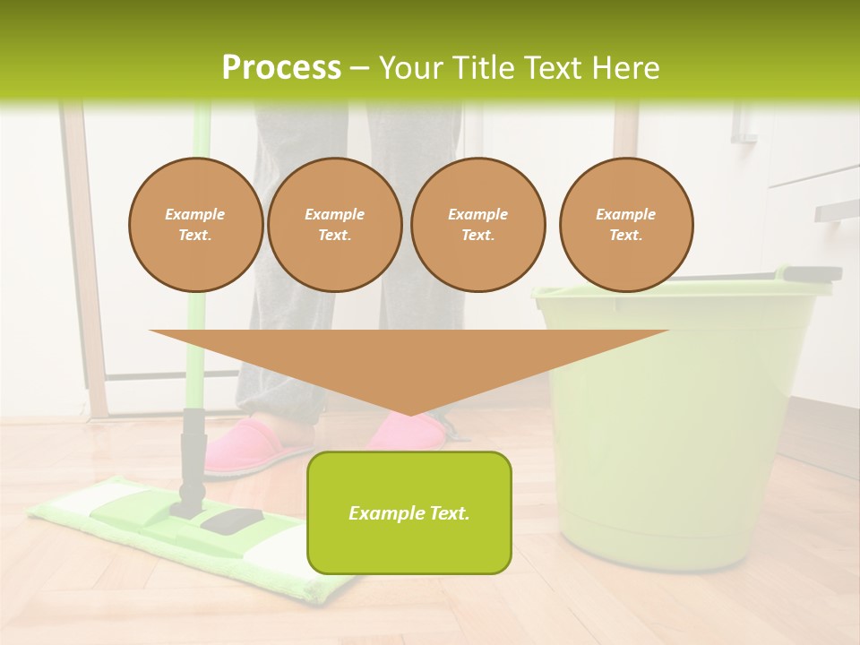 Interior Modern Housecleaning PowerPoint Template