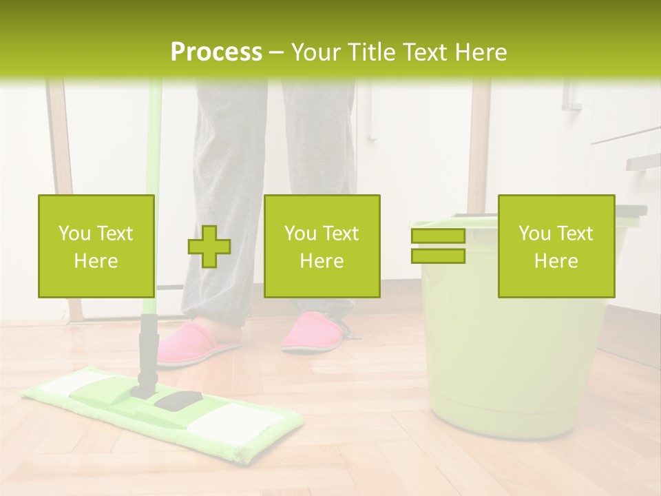 Interior Modern Housecleaning PowerPoint Template